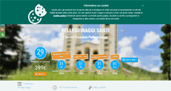 Desktop Screenshot of pellegrinaggisanti.com